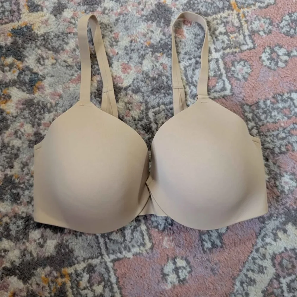 Spanx Bra-llywood hills underwire side slimming shaping bra 34D BNWOT Nude Beige - Picture 6 of 8